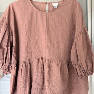 a new day Dusty Rose Blouse